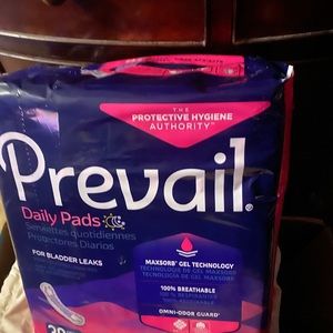 Prevail Daily Pads and/or Bed Pad Liners